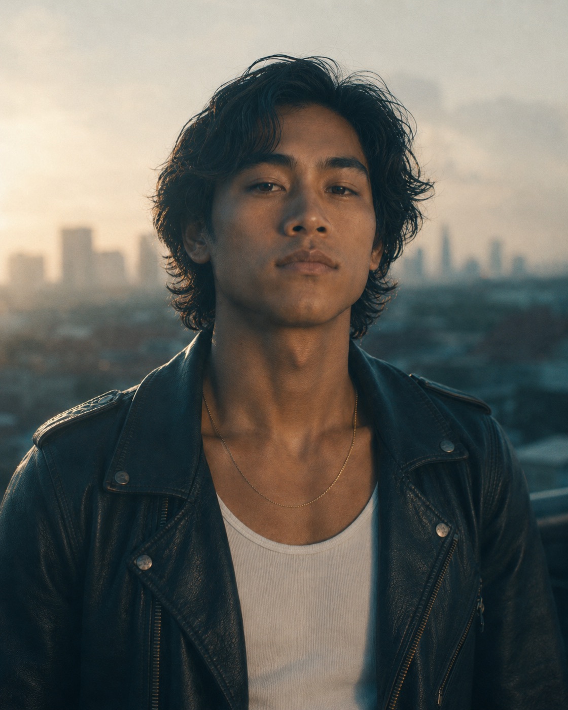 Step 2: canonical character portrait in the film's color grade